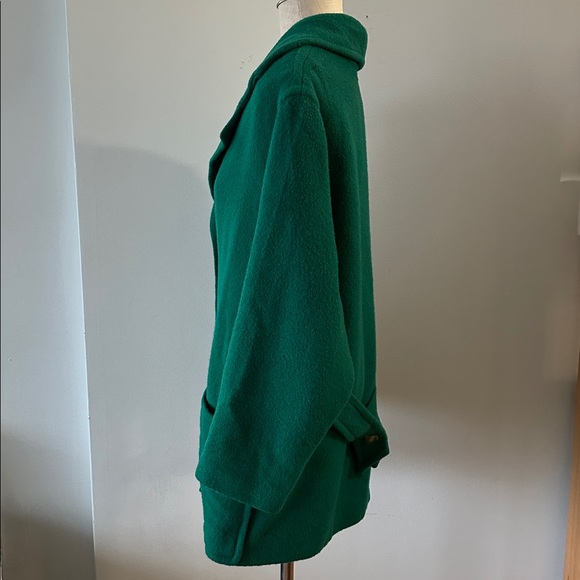 Vintage Italian Green Wool Jacket - Picture 5 of 13